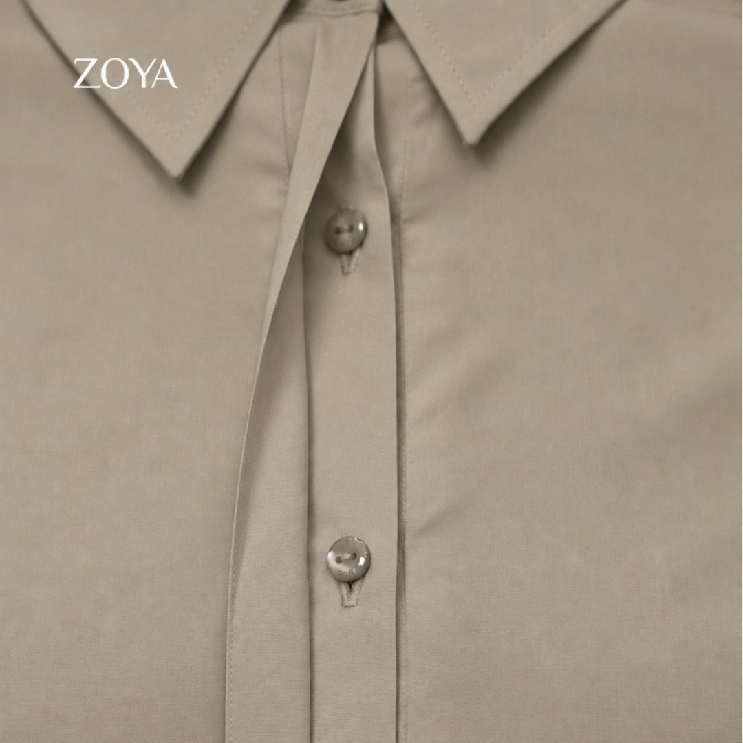 Zoya Variasi Cutting Shirt VC-Z01 - Atasan Blouse Officewear - Bahan Cotton