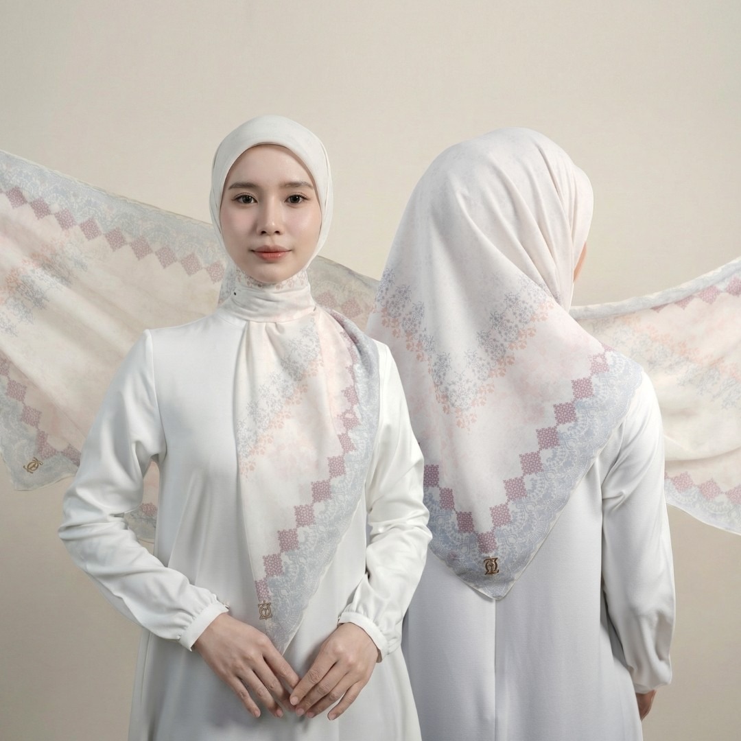 Zoya - Vera Print Scarf - Kerudung Hijab Segi Empat Motif Premium - Box