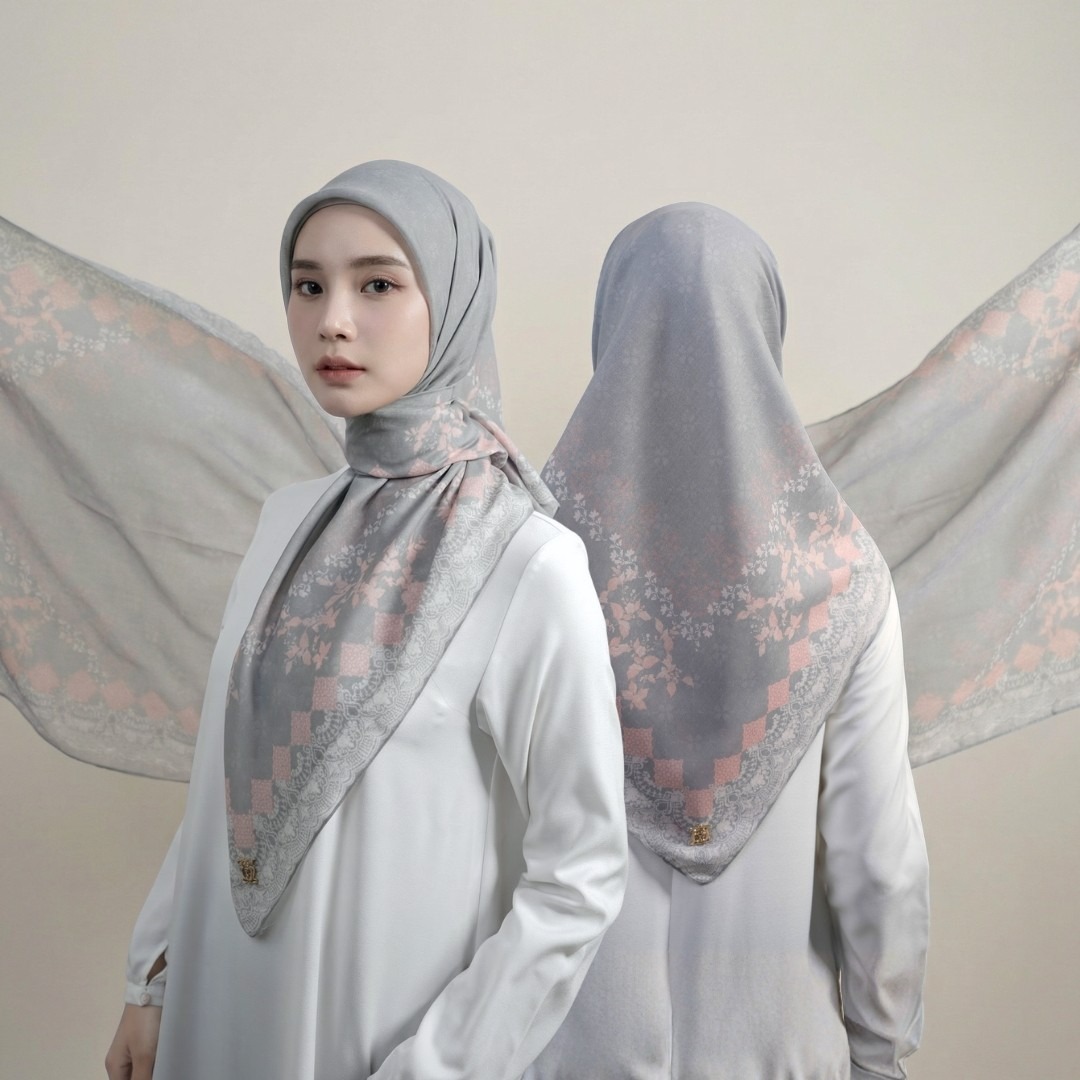 Zoya - Vera Print Scarf - Kerudung Hijab Segi Empat Motif Premium - Box