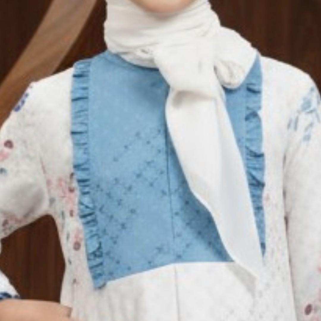 Zoya Moana Dress Girl - Gamis Muslimah Anak Perempuan - Bahan Poly Airflow