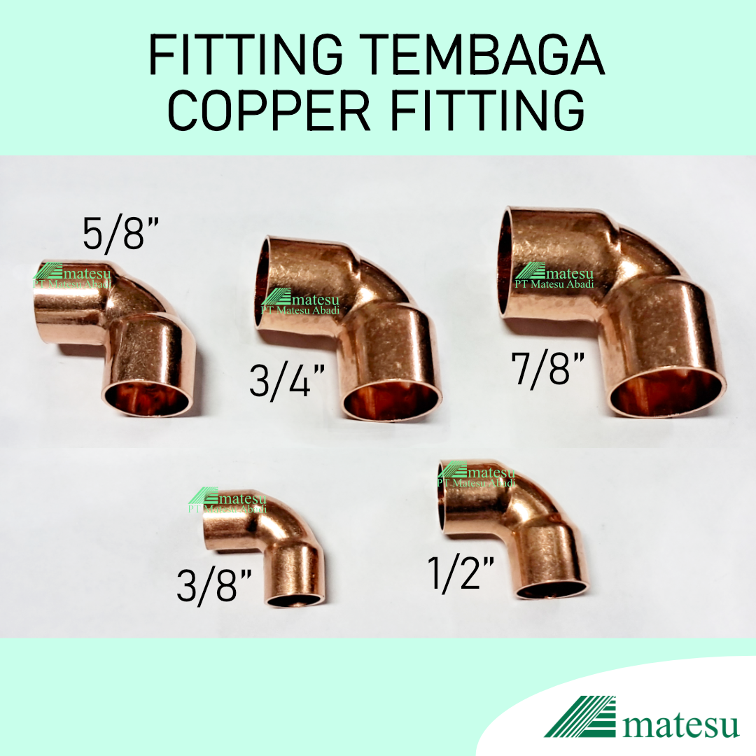 Copper Elbow Uk. 3/8" 1/2" 5/8" 3/4" 7/8"