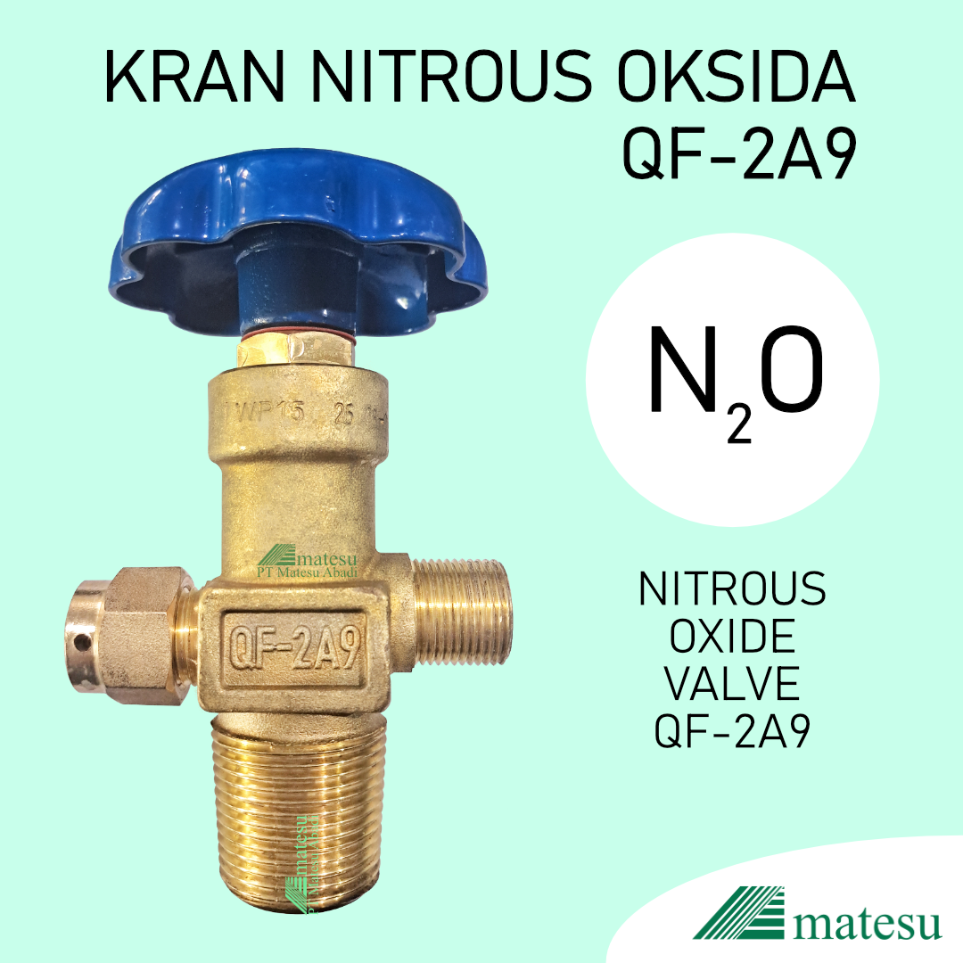 Kran Nitrous Oksida N2O Valve QF-2A9