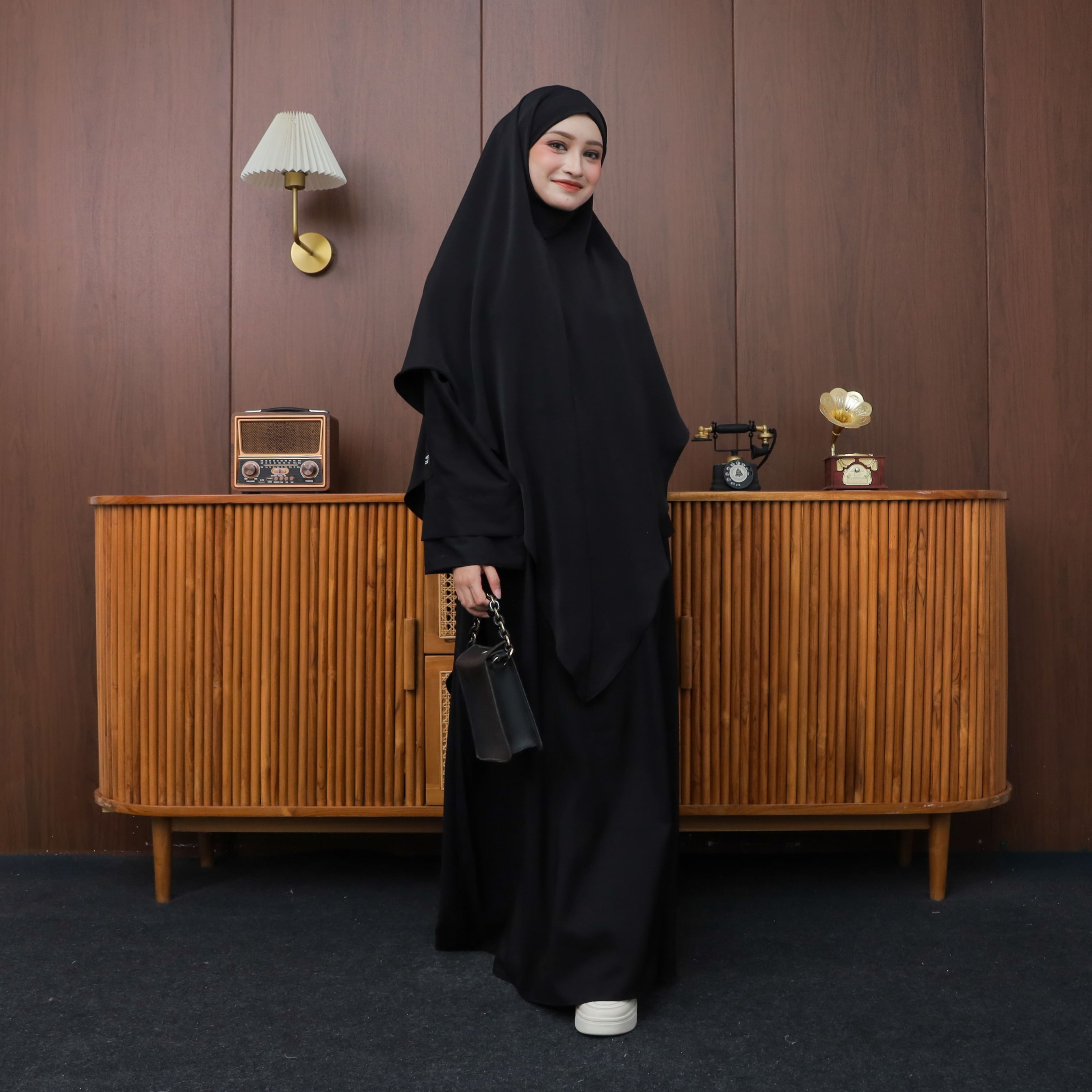 Ummu Alfatih Hanah Abaya Tencel