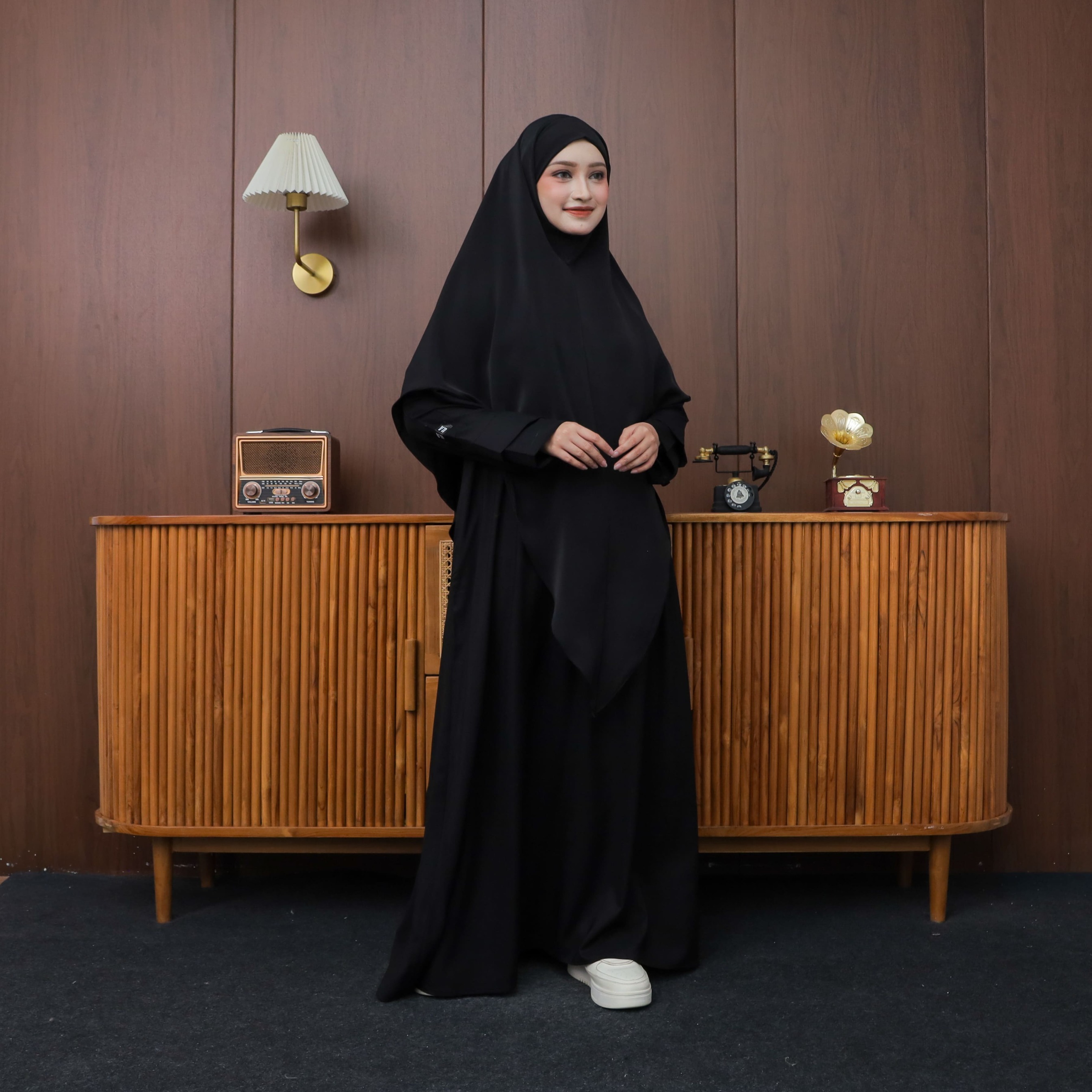 Ummu Alfatih Hanah Abaya Tencel