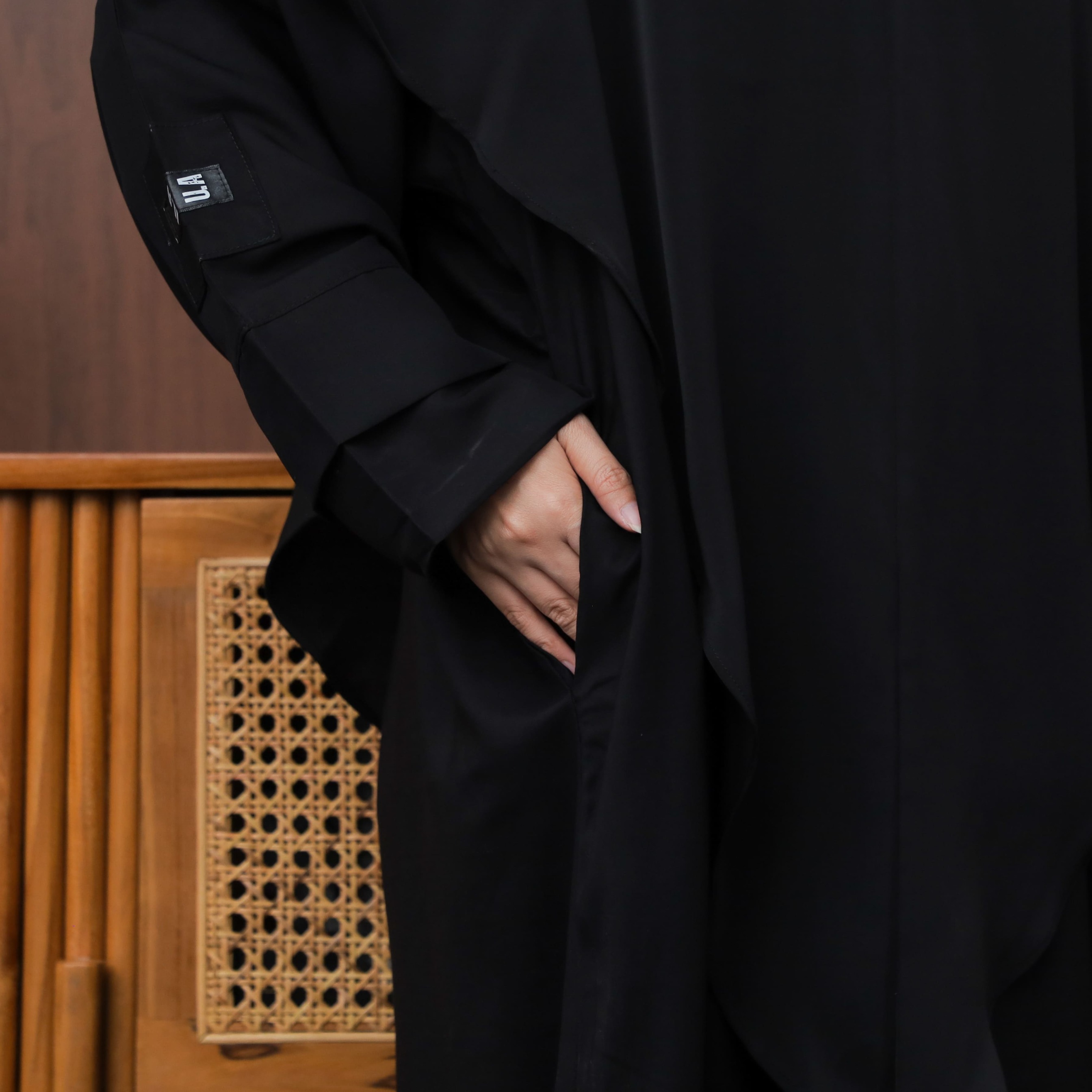 Ummu Alfatih Hanah Abaya Tencel