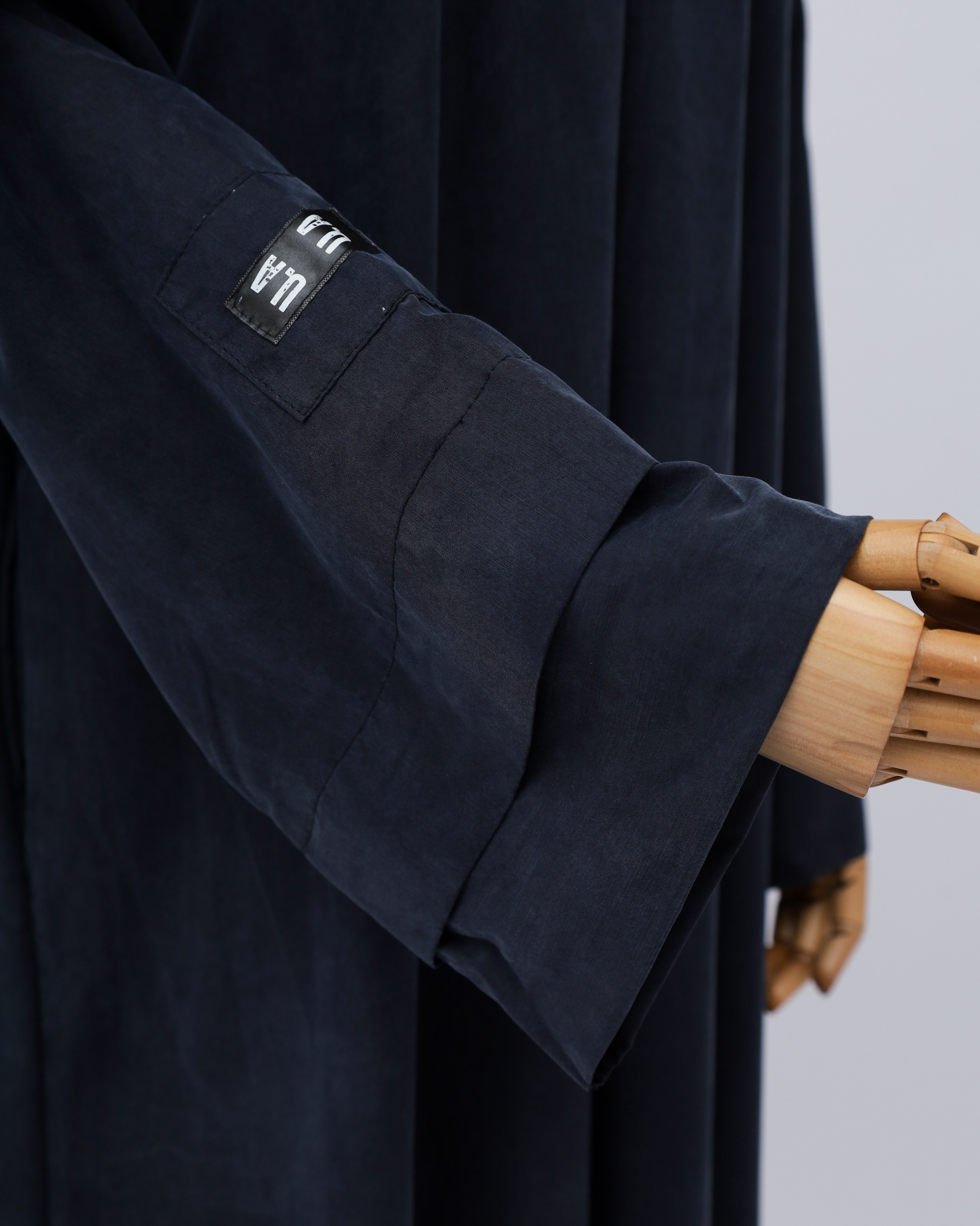 Abaya Hanah Natural Fabric