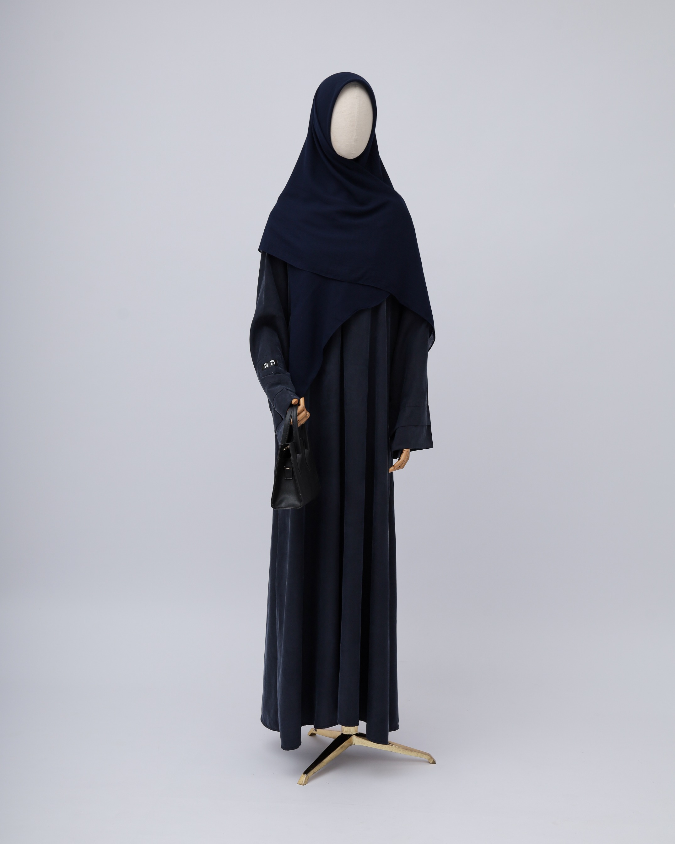Abaya Hanah Natural Fabric