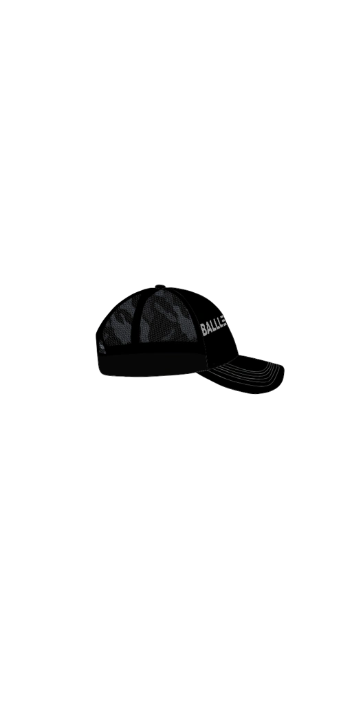 Image of Trucker hat camo back, ballle