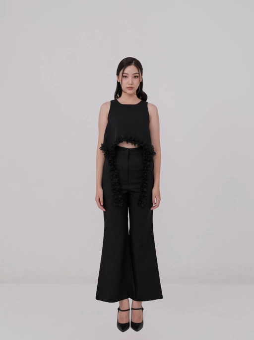 Image of Posh Ruffle Top