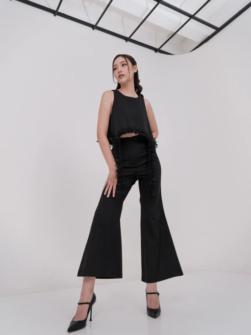 Image of Posh Flared Tailored Pants