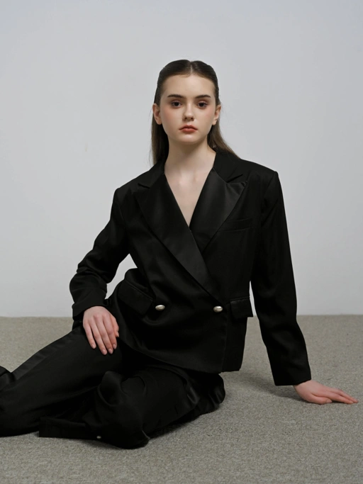 Image of Pearl Pearl Double Breasted Blazer