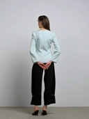 House Code Boat Neck Tailored Waist Jacket