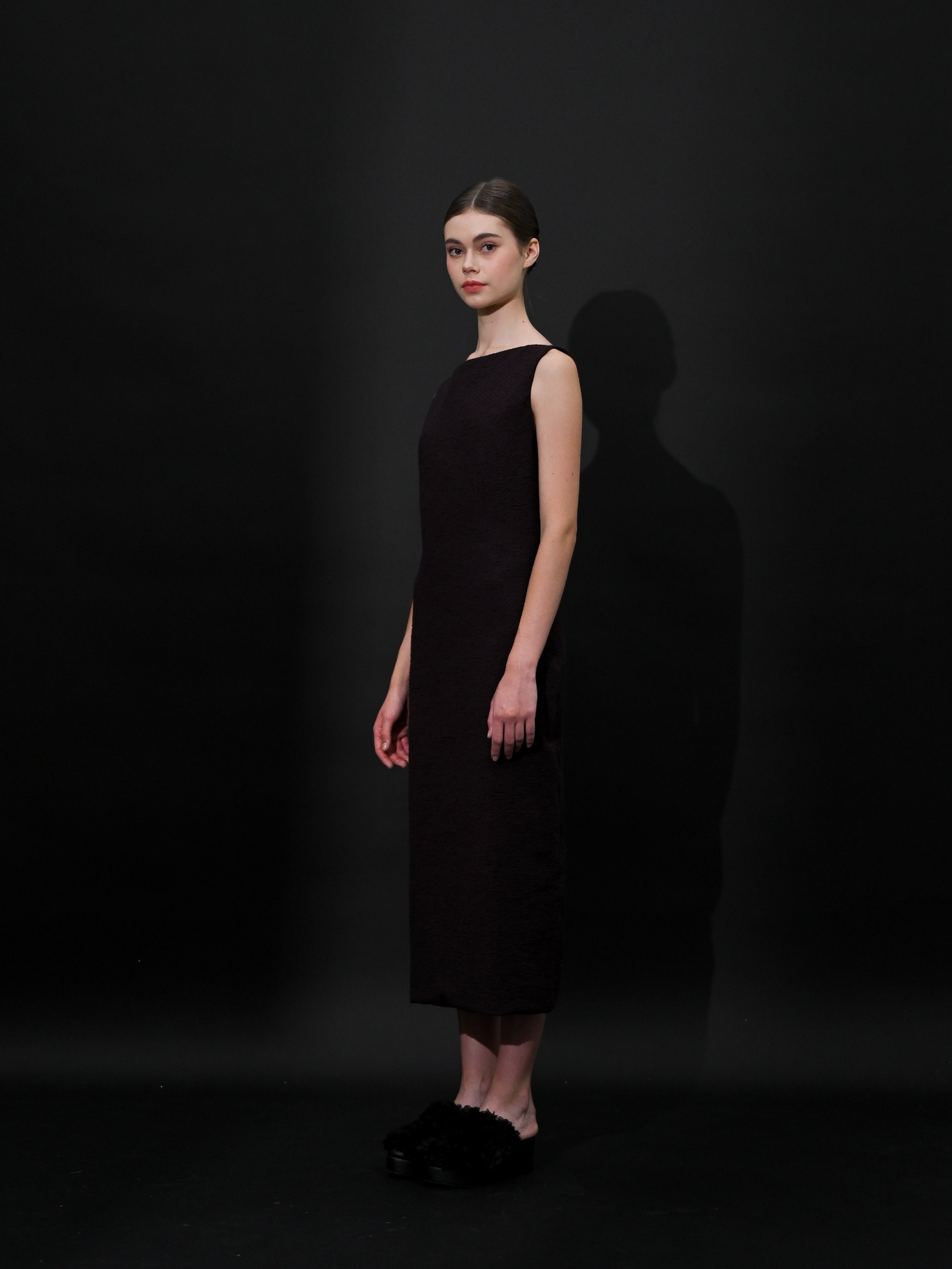 Nocturne Boat Neck Maxi Dress