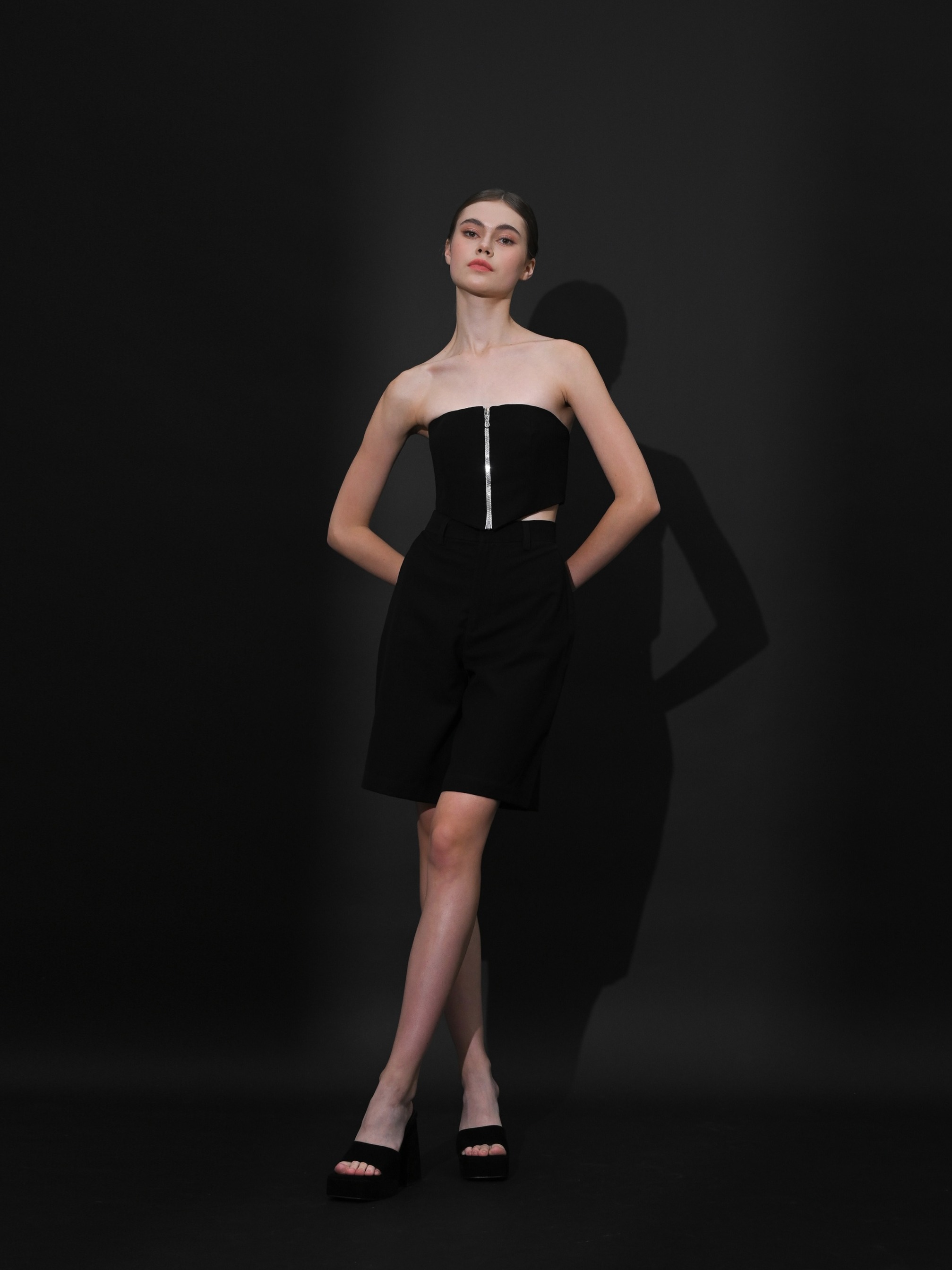 Nocturne Tailored Bermuda Pants
