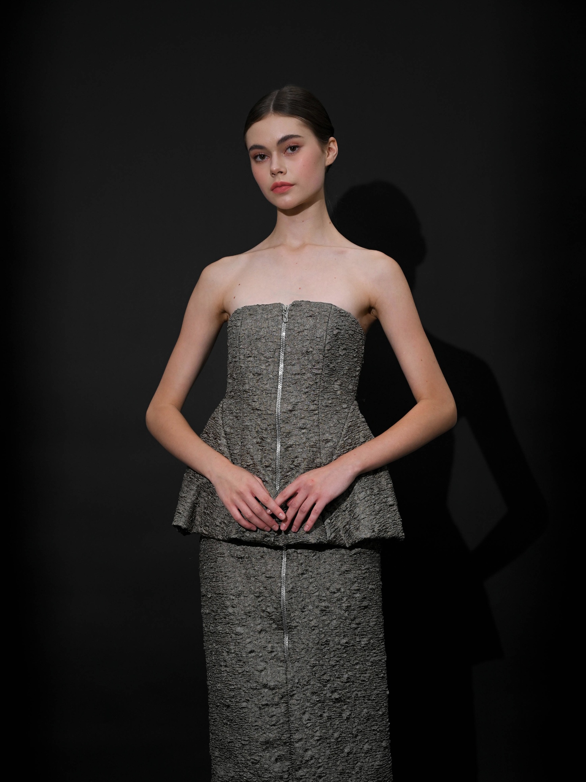 Nocturne Bustier and Skirt Set