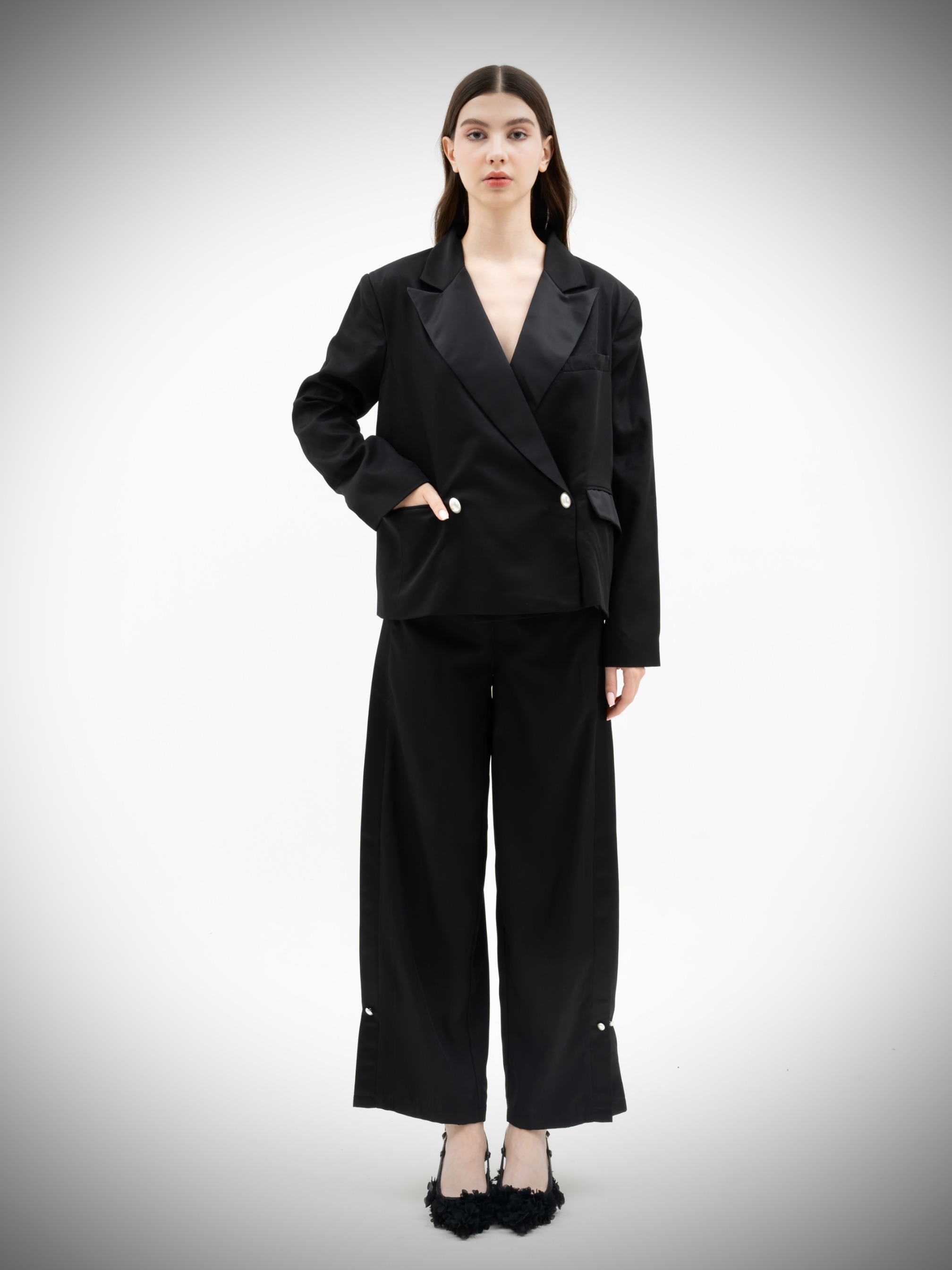 Pearl Pearl Double Breasted Blazer