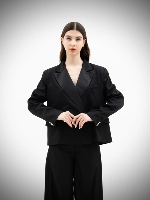 Image of Pearl Pearl Double Breasted Blazer