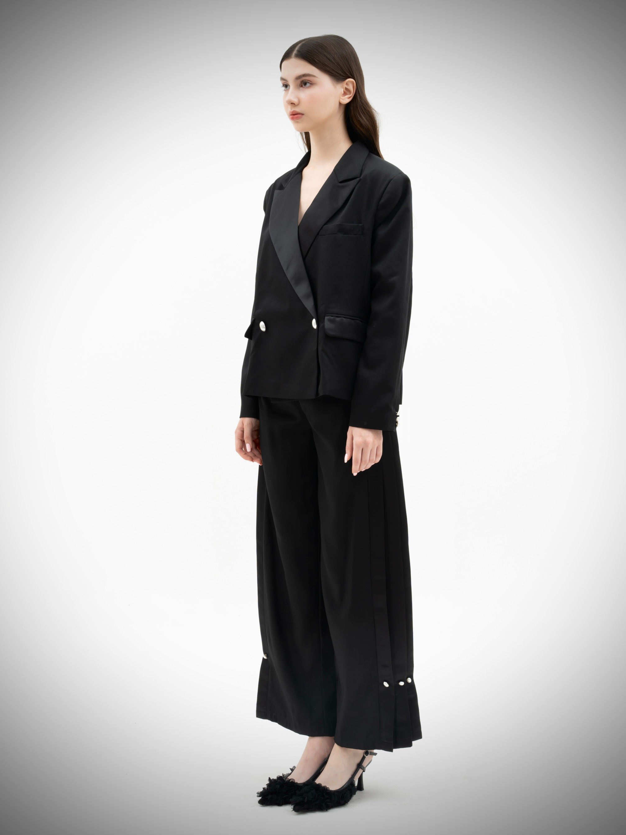 Pearl Pearl Double Breasted Blazer