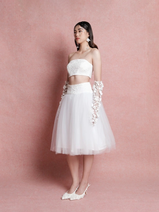 Image of Fiorella Tulle Skirt