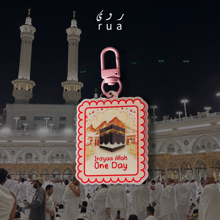 Makkah Bloom Keychain Single