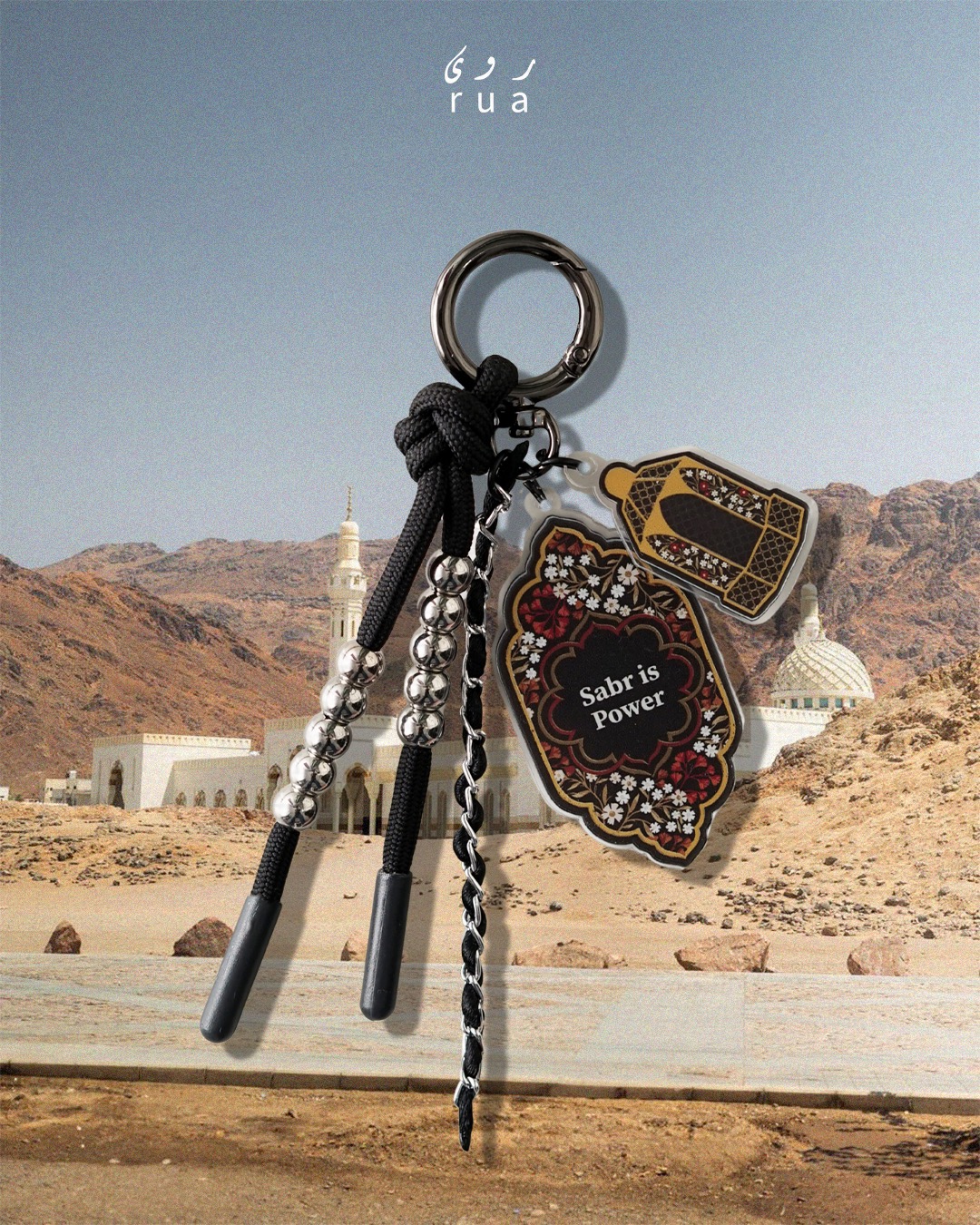 Aswad Bagcharm by Rua Studio