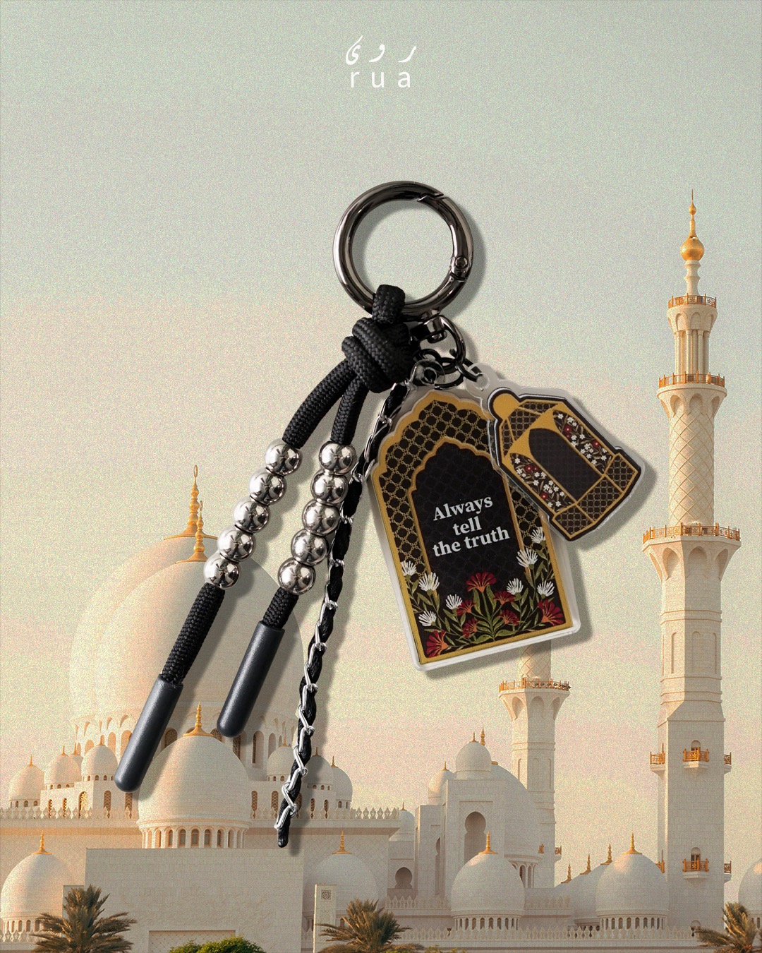 Aswad Bagcharm by Rua Studio
