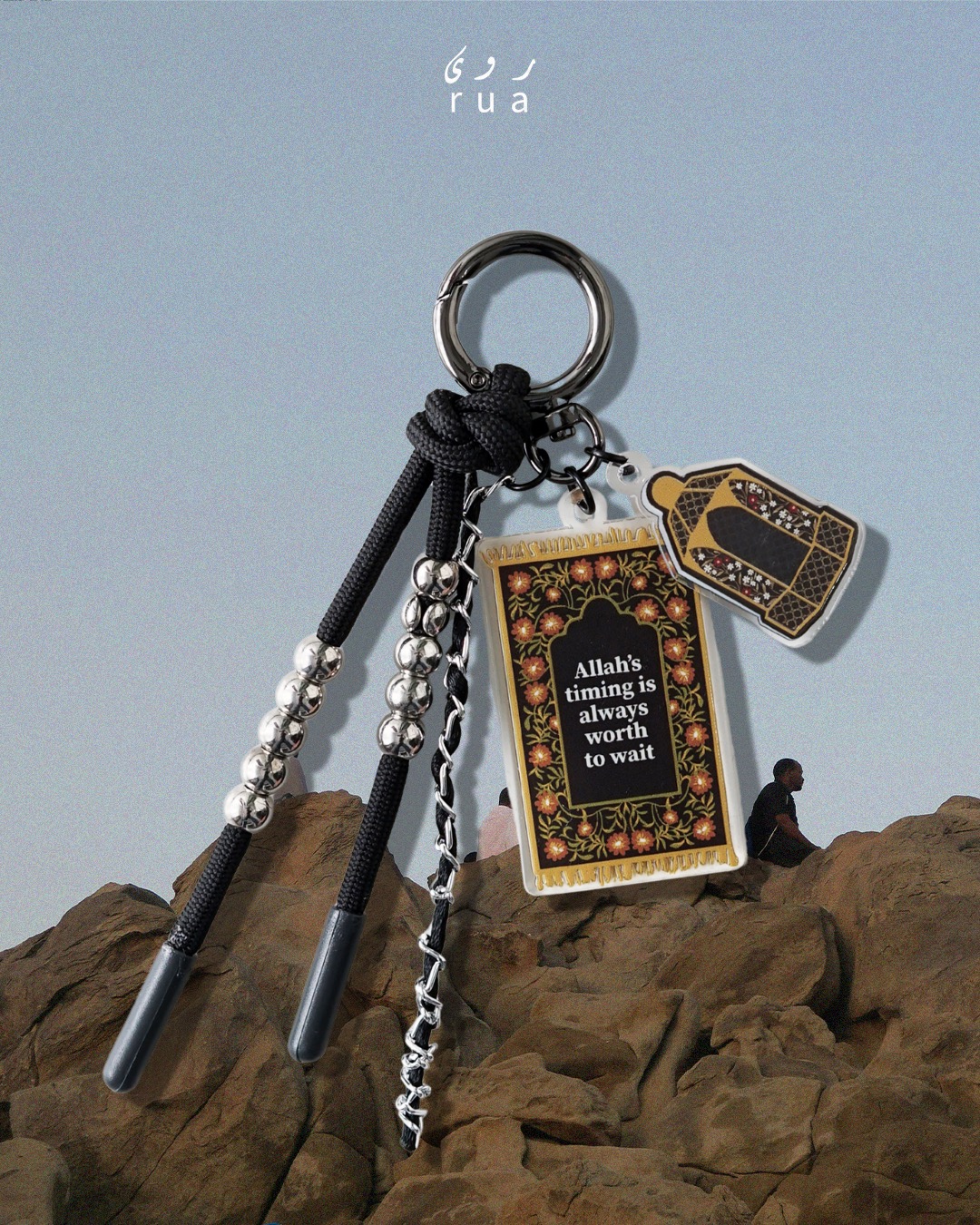 Aswad Bagcharm by Rua Studio