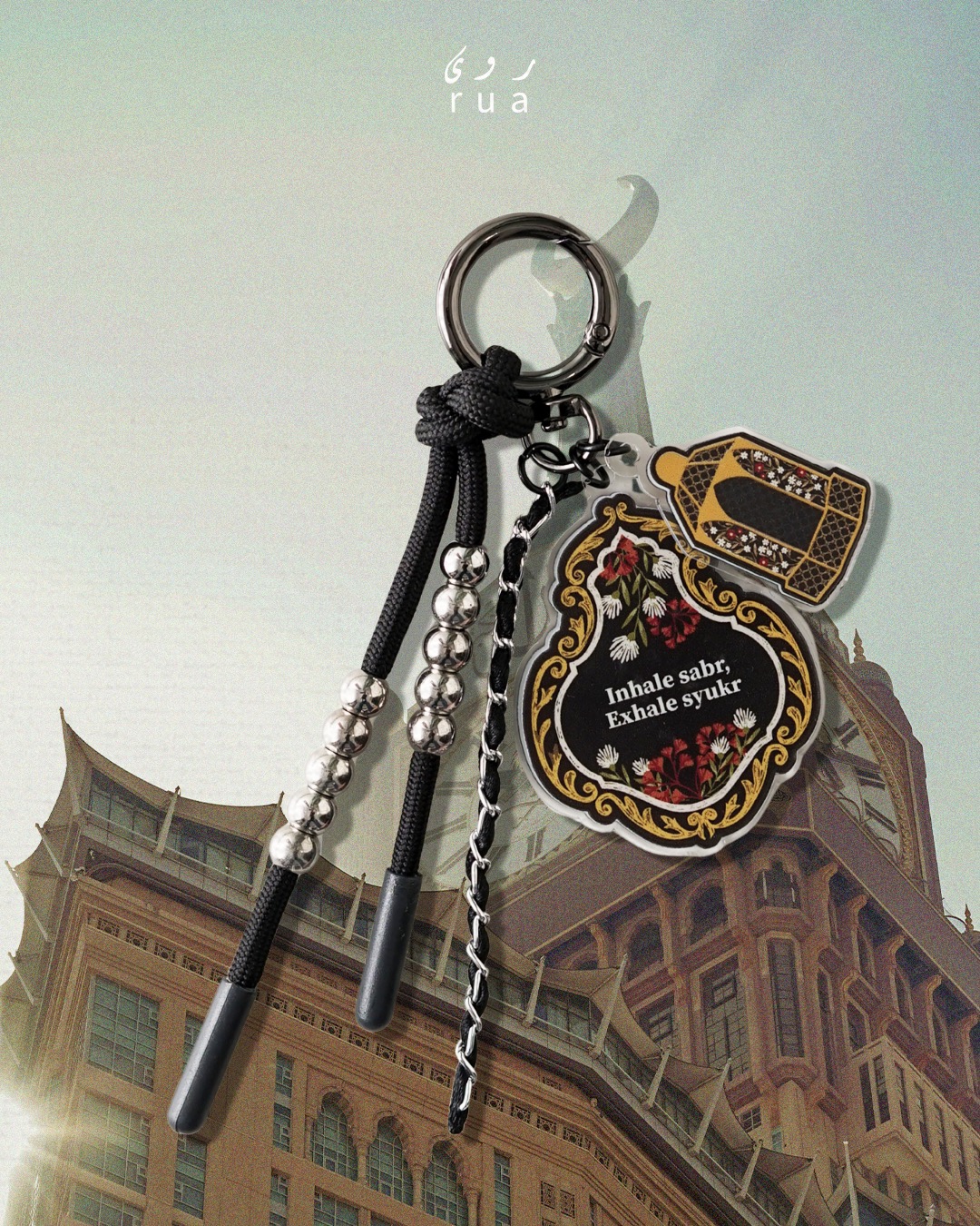 Aswad Bagcharm by Rua Studio