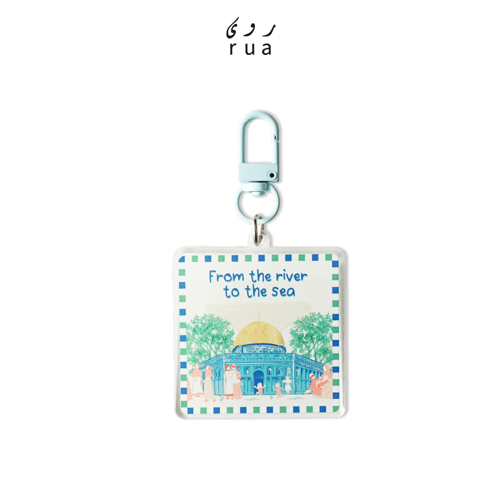 Aqsha Bloom Keychain Single