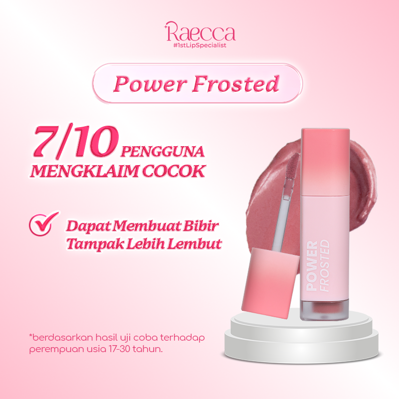 Raecca Power Frosted Velvet Matte - Lip Velvet Matte