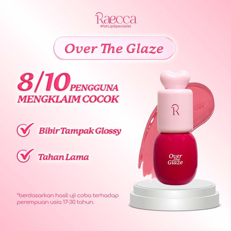 [TASYA FARASYA APPROVED] Raecca Over The Glaze Lip Vinyl - Lip Vinyl