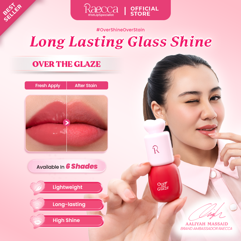 [TASYA FARASYA APPROVED] Raecca Over The Glaze Lip Vinyl - Lip Vinyl