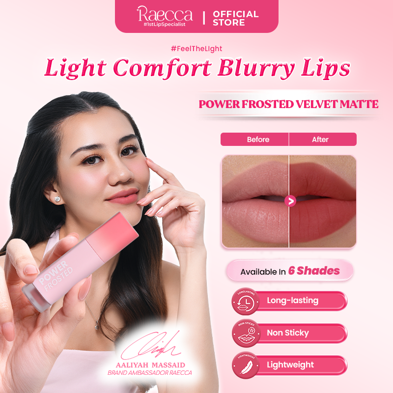 Raecca Power Frosted Velvet Matte - Lip Velvet Matte