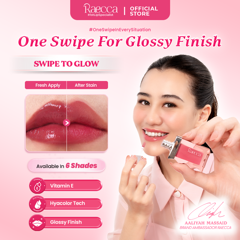 Raecca Swipe To Glow - Lip Gloss