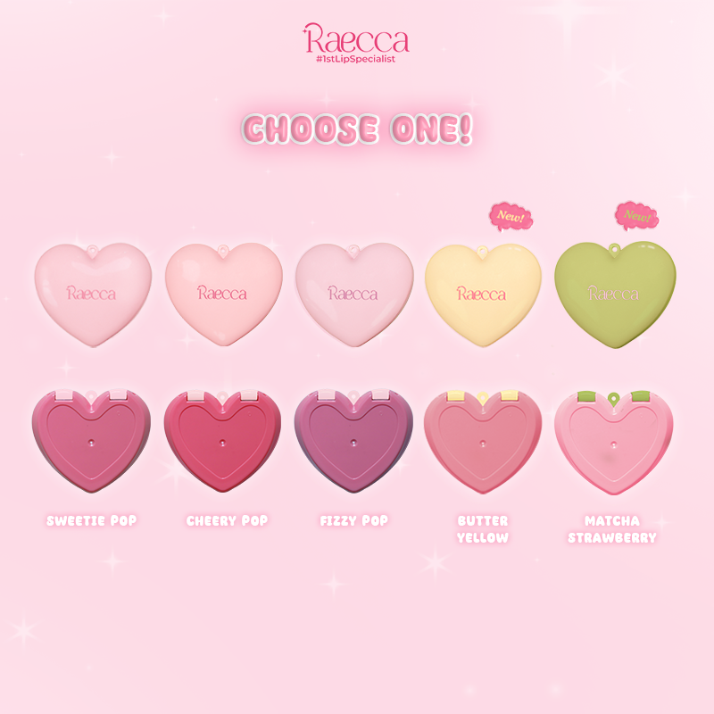 [KACA SAJA TANPA ISI] Raecca Heart Mirror - Mini Cermin