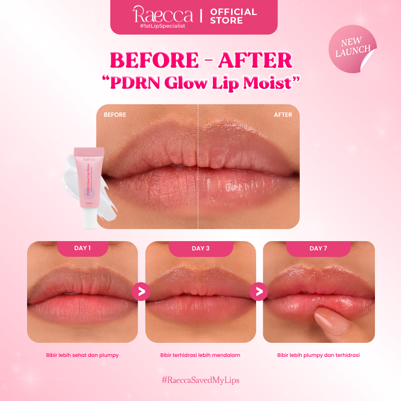 [NEW LAUNCHING] Raecca Lip Care - PDRN Glow Lip Moist