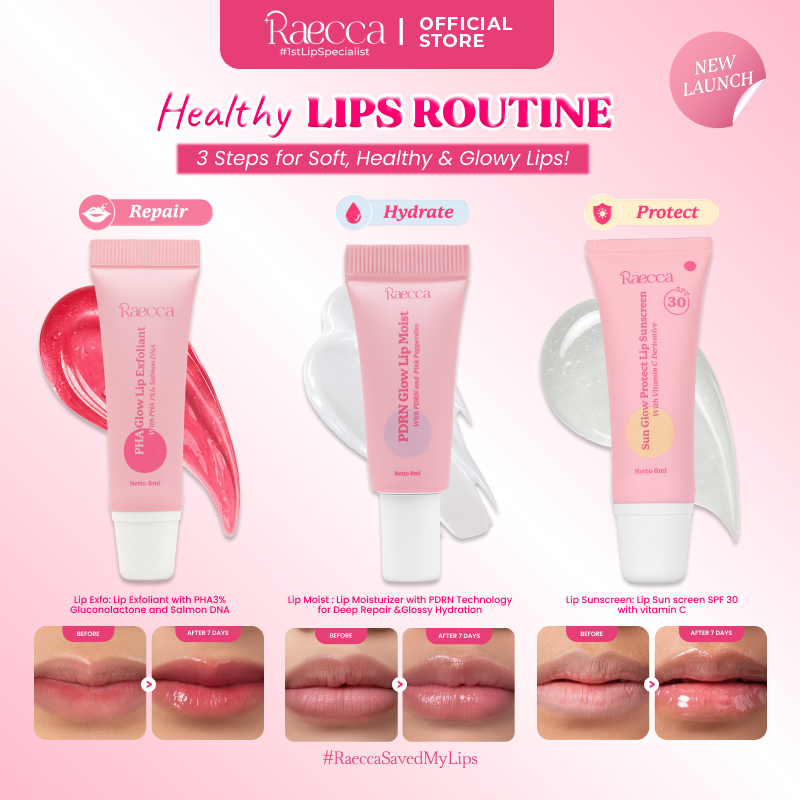 [NEW LAUNCHING] Raecca Lip Care - Sun Glow Protect Lip Sunscreen
