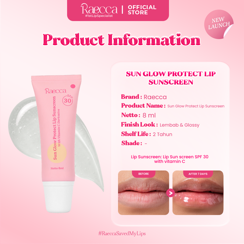 [NEW LAUNCHING] Raecca Lip Care - Sun Glow Protect Lip Sunscreen