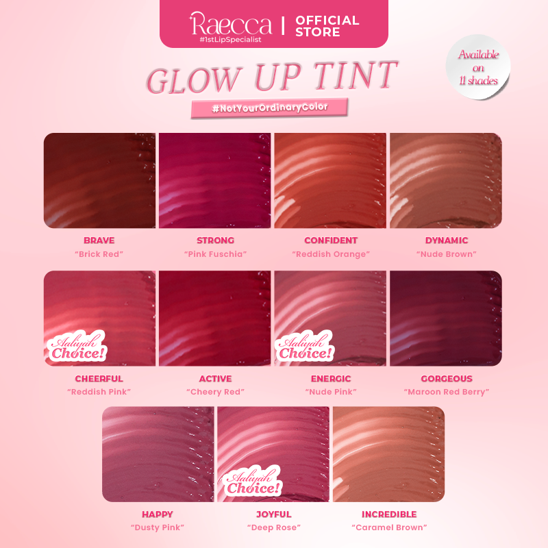 Raecca Glow Up Tint - Lip Tint