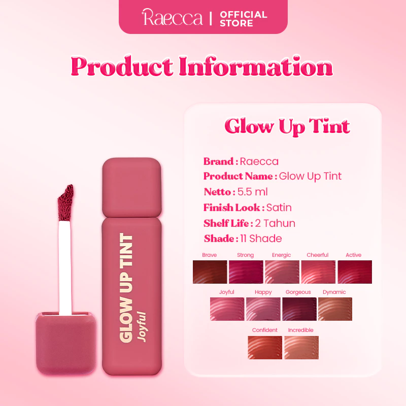 Raecca Glow Up Tint - Lip Tint