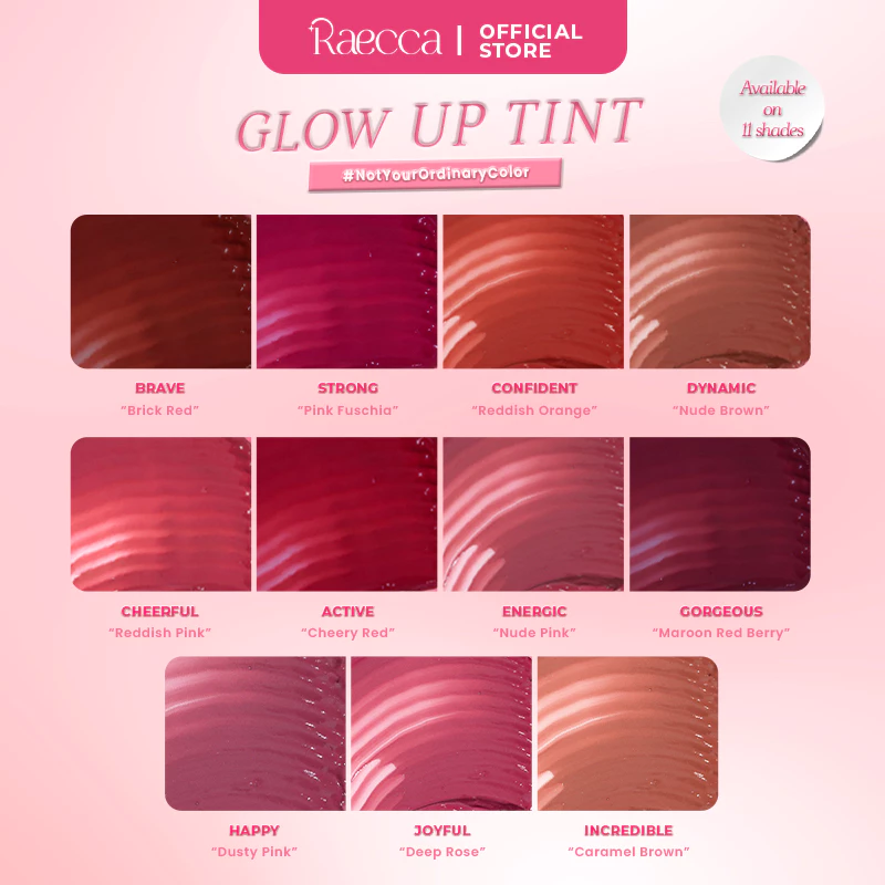 Raecca Glow Up Tint - Lip Tint