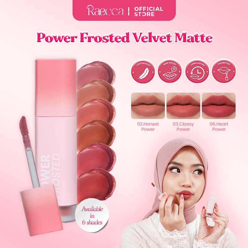 Raecca Power Frosted Velvet Matte - Lip Velvet Matte