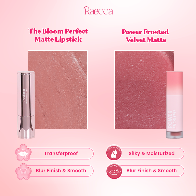Raecca Power Frosted Velvet Matte - Lip Velvet Matte