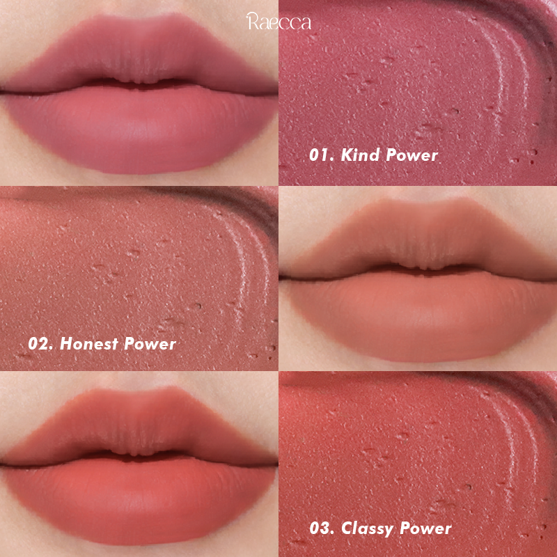 Raecca Power Frosted Velvet Matte - Lip Velvet Matte