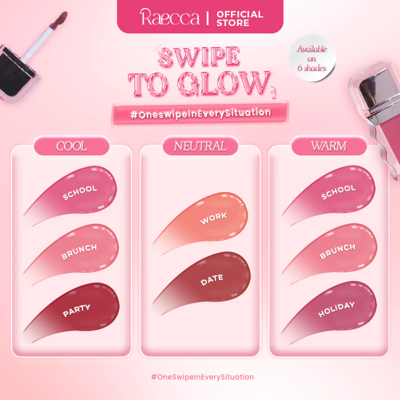 Raecca Swipe To Glow - Lip Gloss