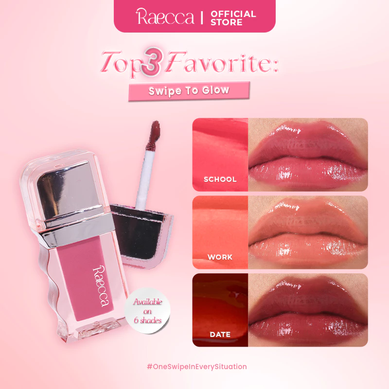 Raecca Swipe To Glow - Lip Gloss