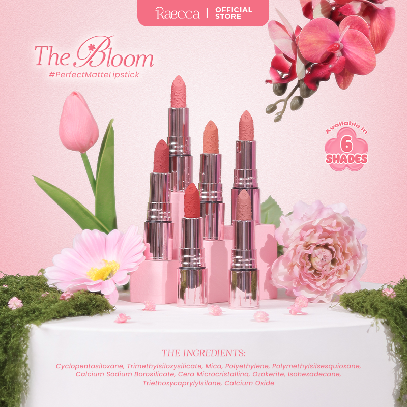 Raecca The Bloom Perfect Matte Lipstick - Lipstick Matte