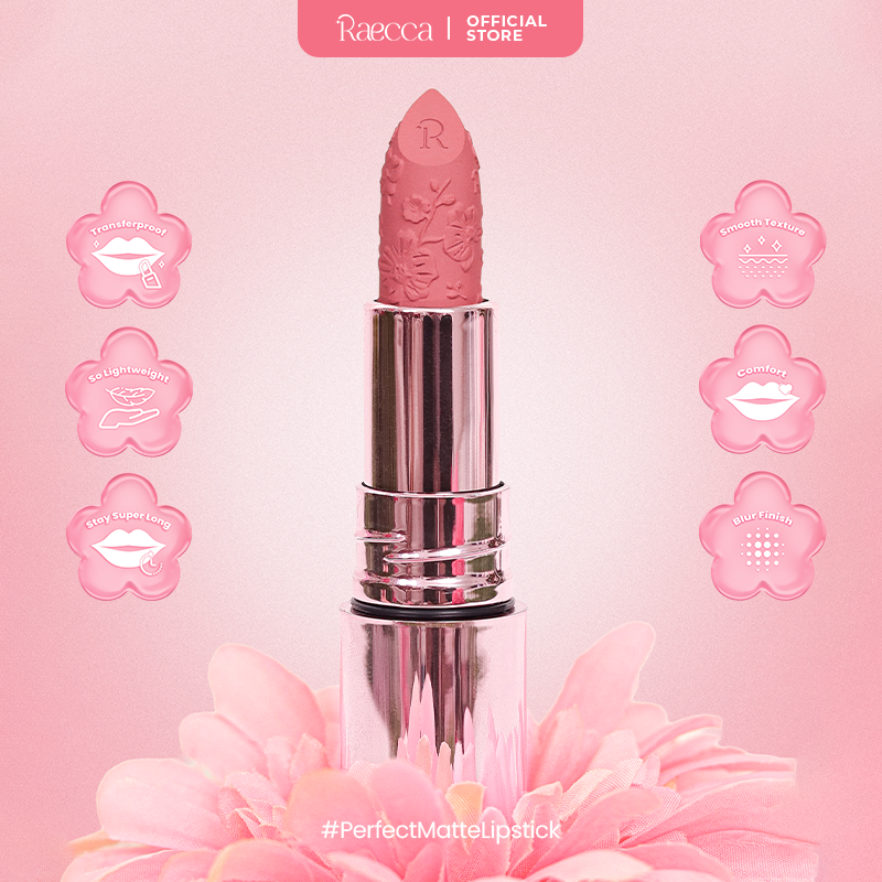 Raecca The Bloom Perfect Matte Lipstick - Lipstick Matte