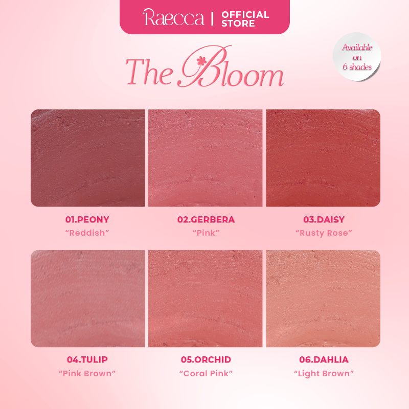 Raecca The Bloom Perfect Matte Lipstick - Lipstick Matte