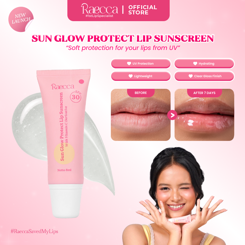 [NEW LAUNCHING] Raecca Lip Care - Sun Glow Protect Lip Sunscreen